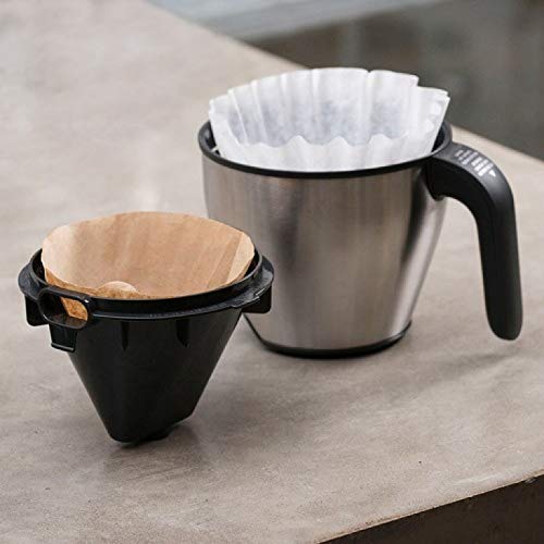 Breville BDC450BSS Cafetera de precisión, Jarra de vidrio, Acero inoxidable pulido, 12.4" x 6.7" x 15.7", 1