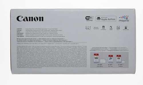 Canon Selphy Cp1500 Blanco/Impresora Fotográfica Portátil En Color/WiFi