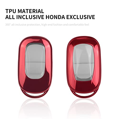 SK CUSTOM Funda protectora de TPU para llave inteligente compatible con Hyundai Nexo Sonata 3 4 botones sin llave