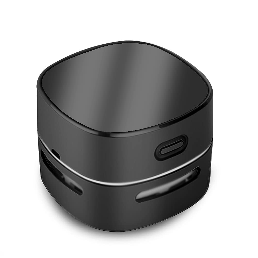 ODISTAR - Aspiradora de computadora, mini barredora de polvo de mesa, ahorro de energía, alta resistencia hasta 400 minutos, diseño giratorio de 360º para teclado, hogar, escuela, oficina (carga