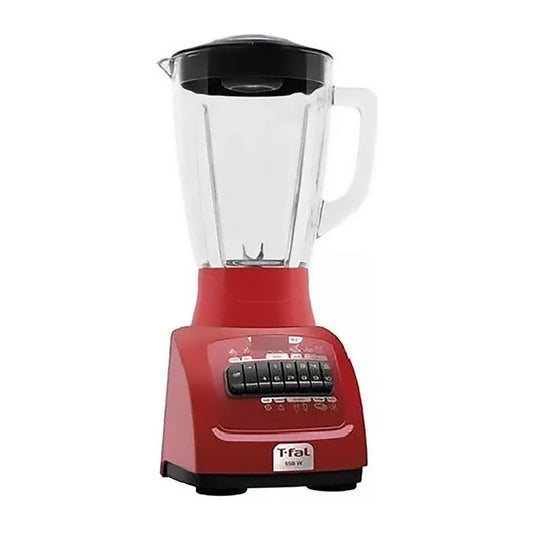 Licuadora 10 Vel Tfal Infiny Force Xl, vaso de vidrio 1.25 Lts., tecnologia POWELIX de 6 cuchillas de acero inoxidable, Rojo, modelo, LN8205-ROJA