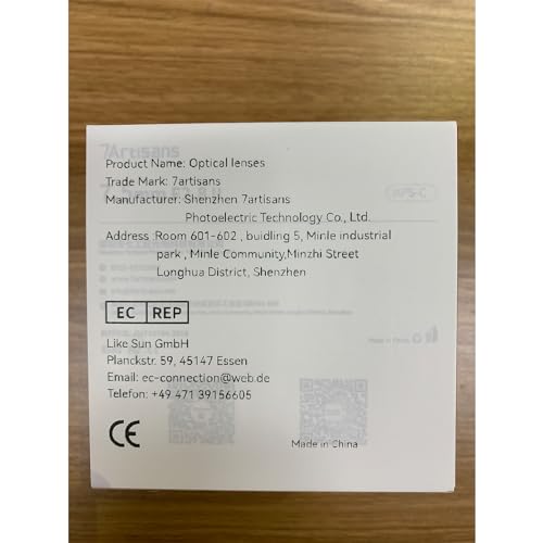 Cámara sin Espejo 7artiss APS-C F2.8 Mark II Ojo de Pez para Panasonic y Olympus M4/3