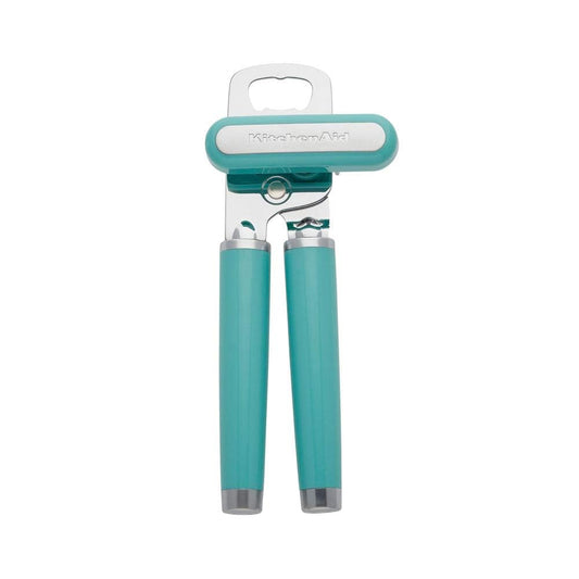 KitchenAid Abridor de latas/abrebotellas multifunción clásico, 8.34 pulgadas, Aqua Sky