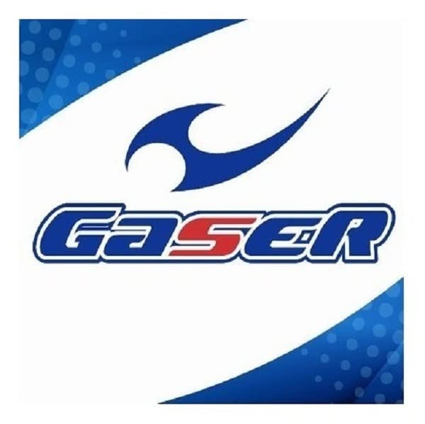 Gaser Balón Futbol Classic Laminado Mate (No. 4, Blanco con Azul)