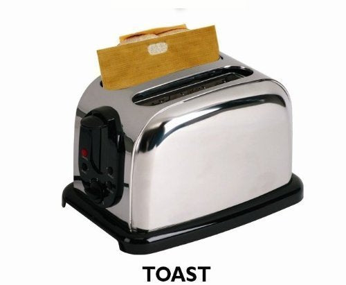 2 x toastabags - queso a la parrilla hecho fácil en tu tostadora. Hasta 100 veces