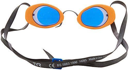 Lentes TYR Socket Rockets 2.0 Metalizado Rojo Amarillo Fluorescente Una Talla
