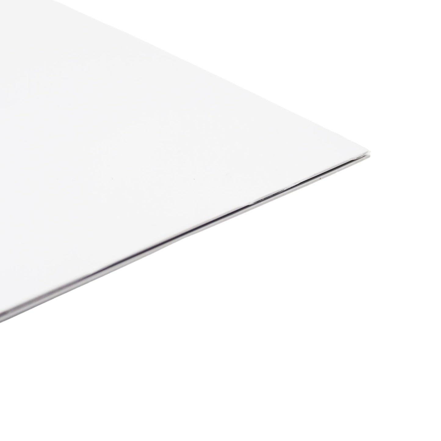Golpeador de guitarra de 3 capas, material de 24 x 31 bricolaje, protector de púas en blanco, hoja de placa para rayar Strat Tele, guitarra eléctrica, jazz, bajo de precisión (blanco)
