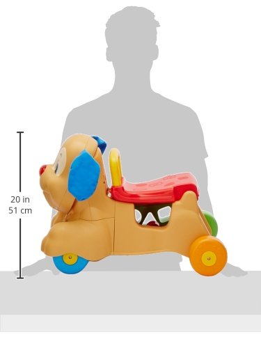 Andadera Fisher-Price Perrito Ríe y Aprende para Bebé