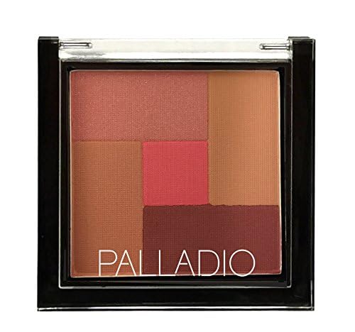 Rubor y Bronceador en Polvo Palladio Pink Truffle de Maquillaje Facial Suave y Sedoso
