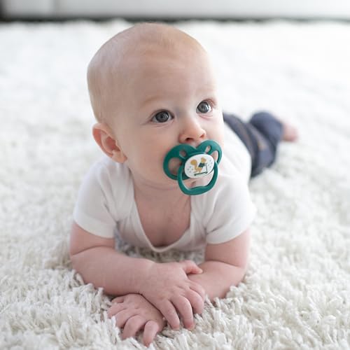 Chupete Dr. Brown's Advantage Bebé Simétrico Silicona Suave Sin BPA 6-18 m Ardilla Paquete de 2