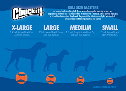CHUCKIT Max Glow Ball, X-Large