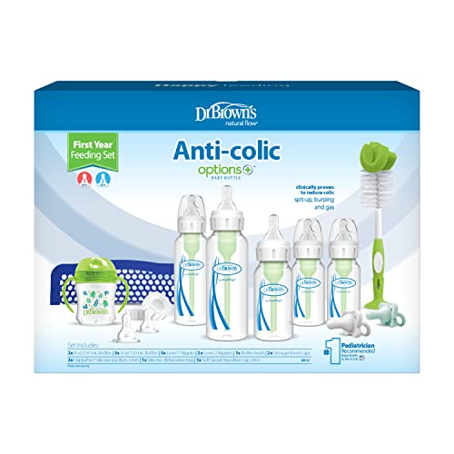 Set de Biberones Dr. Brown's Options+ Regalo Primer Año