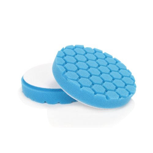 Chemical Guys Hex-Logic Pad, Pulido Ligero/Almohadilla de Acabado, Azul, 13.97 cm