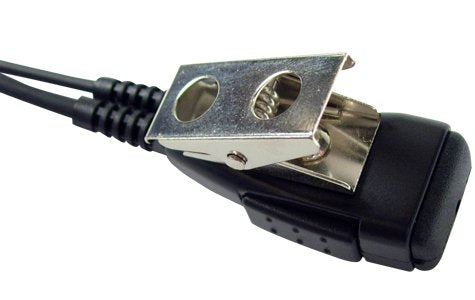Micrófono de Solapa Pryme SPM-303eBF Negro con Gancho Suave para los Oídos
