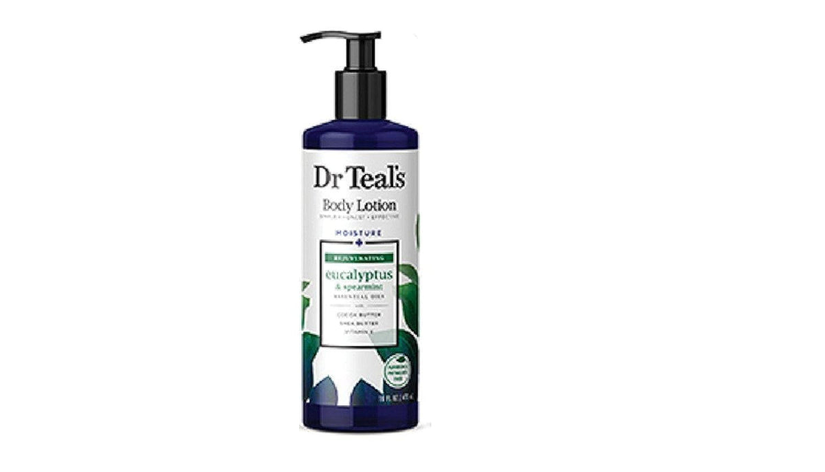 Dr Teal's Body Lotion Moisture Rejuvenating Eucalyptus & Spearmint, 16 fl oz