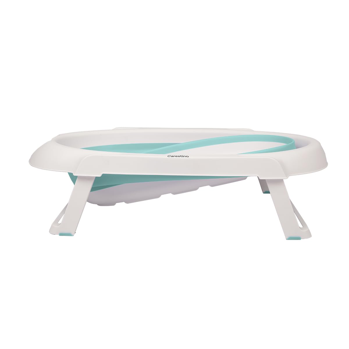 Bañera Plegable con Soporte Carestino Ipanema (Aguamarina)