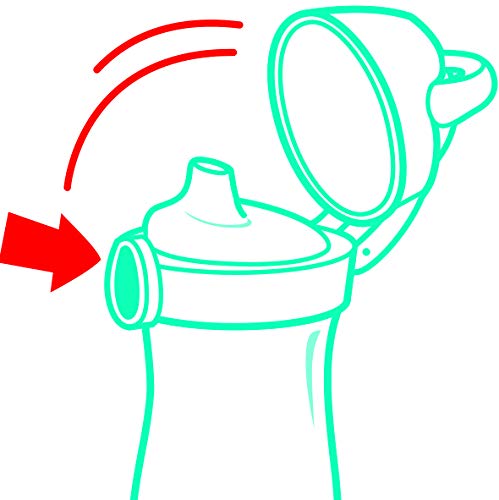 Botella de Agua Maped Picnik Concept 19.6 oz Azul Antiderrames