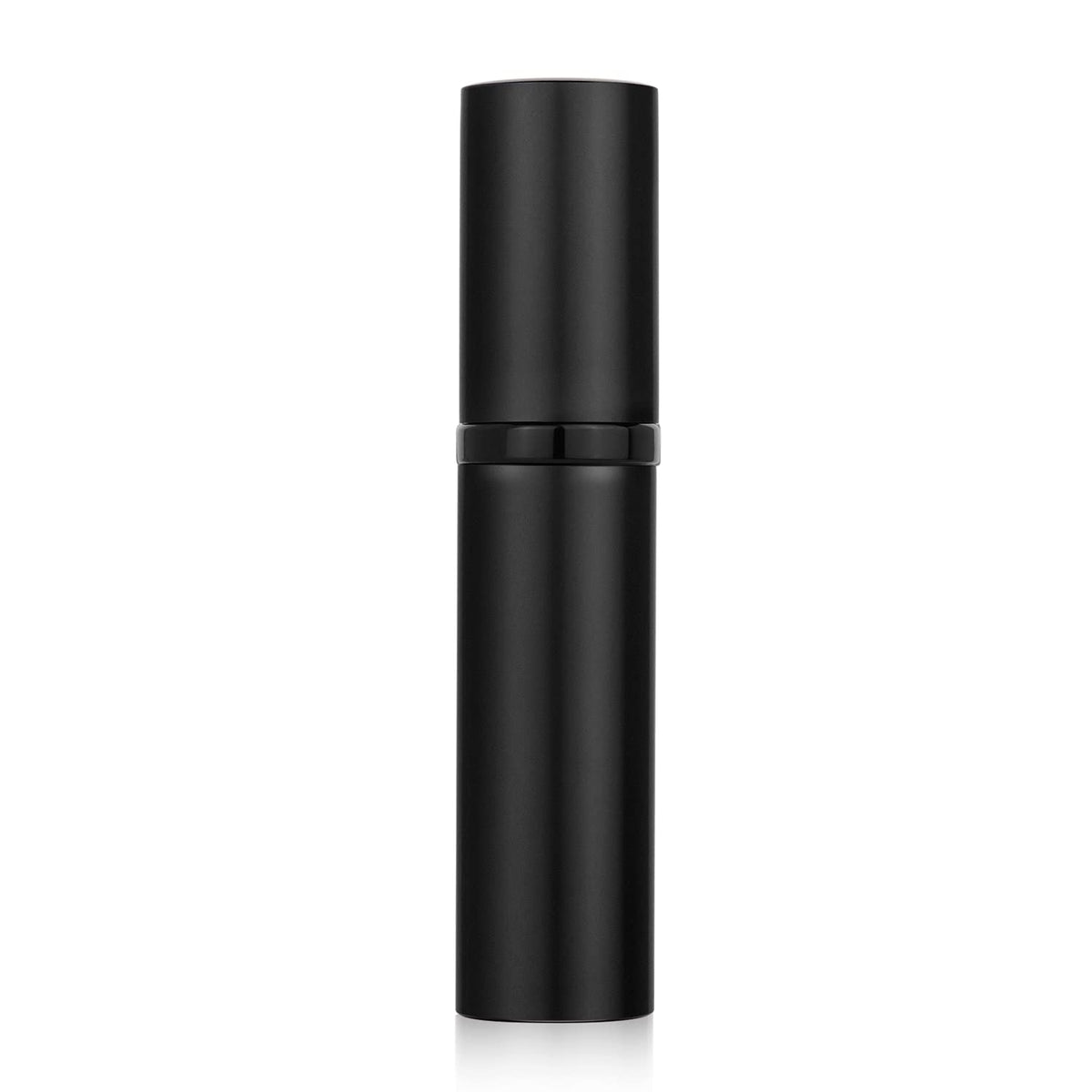 Aurdox Vaporizador de perfume portátil tamaño viaje botella de perfume dispensador atomizador con bomba para hombre y mujer 5 ml/negro
