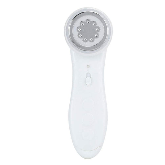 Máquina de Radiofrecuencia Facial de Estiramiento Blanco con Vibración para el Hogar o Salón de Belleza