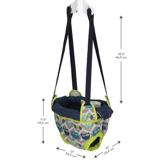 Brincador Evenflo ExerSaucer Búho para Puertas