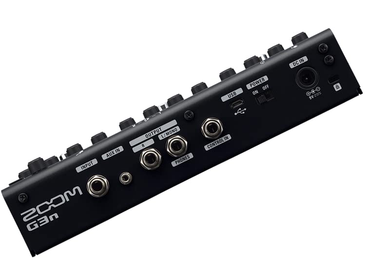 Pedal de Procesador Multiefectos Zoom G3n con Más de 70 Efectos y Modelado de Amplificador para Guitarra