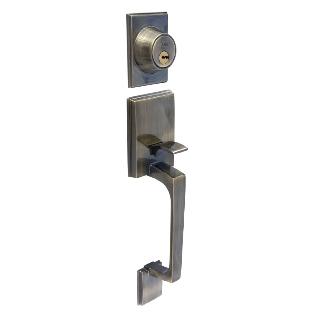 Gatillo Yale Latón Antiguo Napoles Llave-Llave Ball