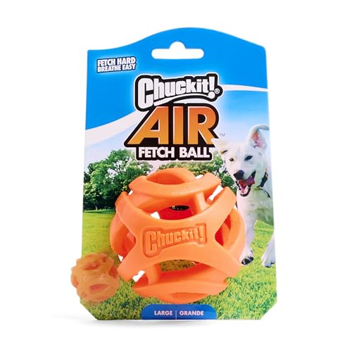 Chuckit! Breathe Right Fetch - Juego de 2 Bolas, tamaño Mediano