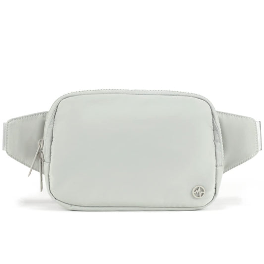Riñonera Pander Gris Seal Ajustable Impermeable Sólida para Mujer y Hombre