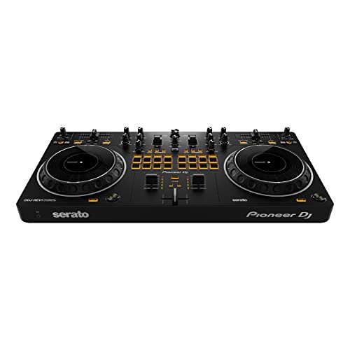 Controlador DJ Pioneer DJ DDJ-REV1 negro de 2 Canales Estilo Scratch para Serato DJ Lite