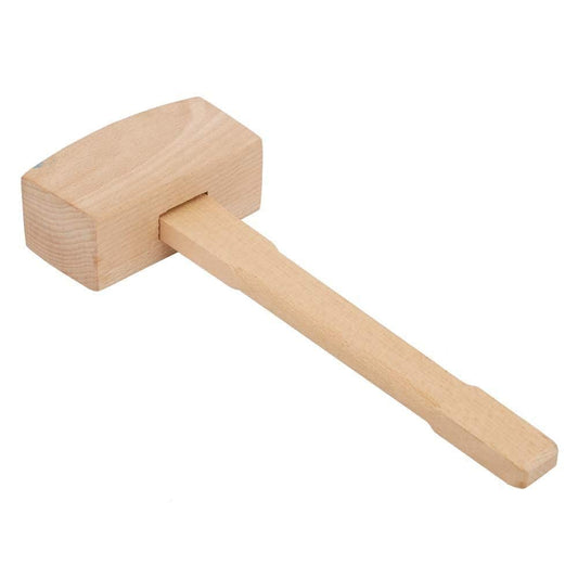 Martillo de Carpintero Profesional de Madera con Cara Llamativa en Ángulo