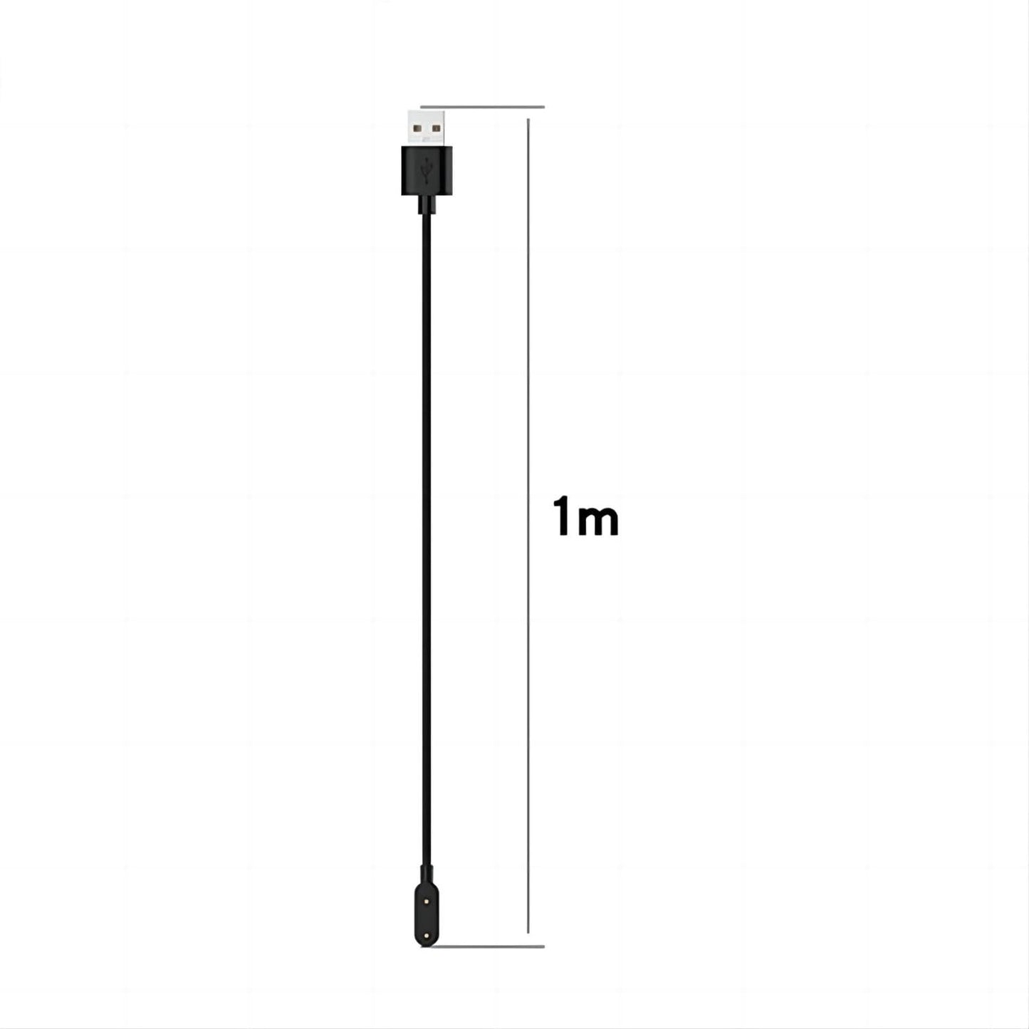 USTIYA Cargador para Huawei Band 10 9 8 7 6 1M Charger con Watch Fit 3 2 Mini New/Watch Kids 4 Pro y para Honor Band USB Magnética Charging Cable de Carga
