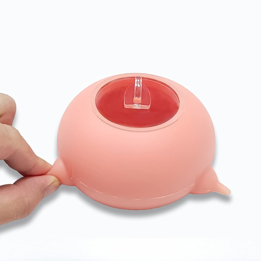 Cuencos para Cachorros, Alimentador de Leche de Silicona para Pezones Estación de Lactancia para Múltiples Gatitos Conejos