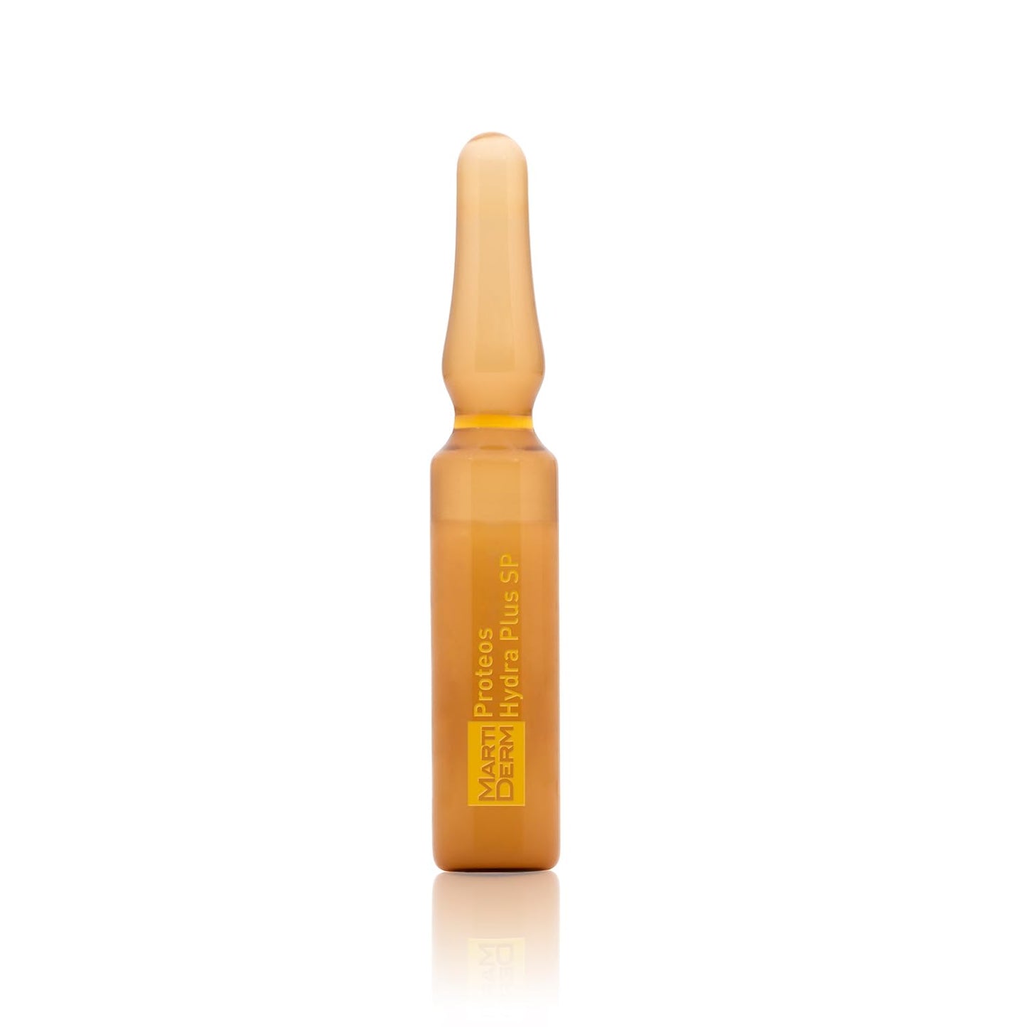 MartiDerm The Originals Proteos Hydra Plus SP Ampolletas faciales hidratantes y antioxidantes. Solución facial con Vitamina C Pura + Proteoglicanos + FPS - 10 ampolletas