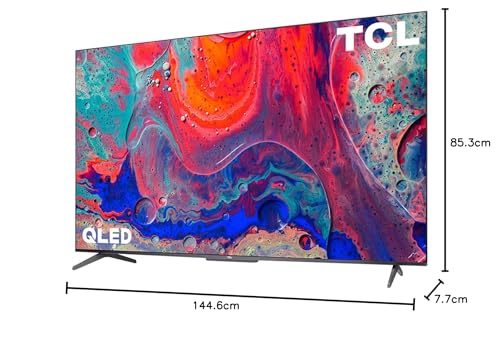 Smart TV TCL 65" QLED UHD 4K Google TV Pantalla