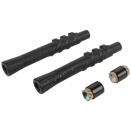 Klein Tools M200ST Kit de agarre de cojín con bandas termorretráctiles, fabricado en Estados Unidos, uso con alicates Klein para herrero de cabeza delgada Cat No. 201-7CST, paquete de 2