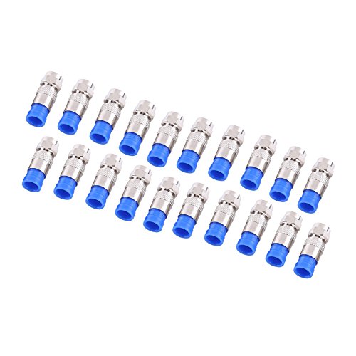 FTVOGUE RG6/RG59 Cable coaxial Separador de cables Compresión F Conector Herramienta de alicates