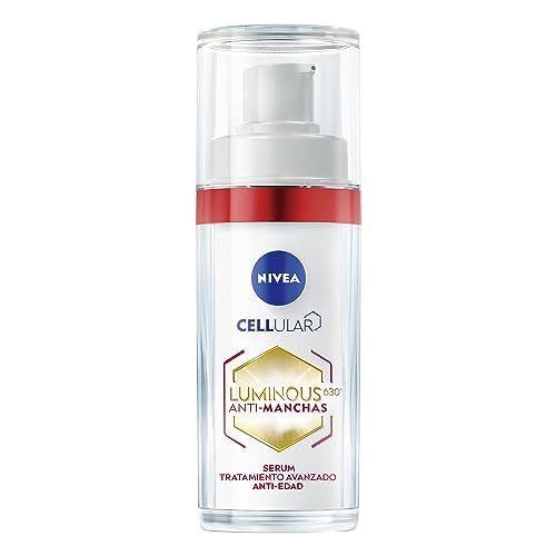 NIVEA LUMINOUS630. Anti-manchas Serum Facial Anti-Edad 30 ml + Anti-manchas Serum Facial tratamiento avanzado 30 ml