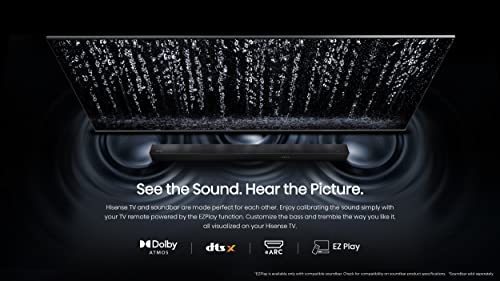 Hisense ULED Premium U7H QLED Series 75 Pulgadas Clase Quantum Dot Google 4K Smart TV (75U7H, Modelo 2022)