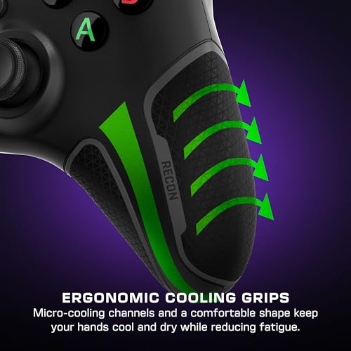 Control Alámbrico Turtle Beach Recon Negro para Xbox Series X, Xbox Series S, Xbox One y Windows 10