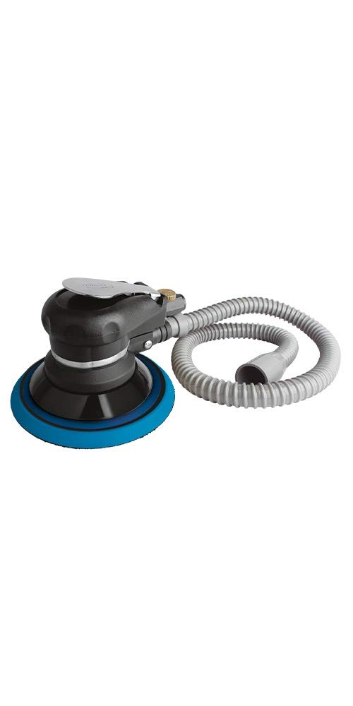 LIJADORA ORBITAL NEUMÁTICA - AKSI - Con una velocidad de 20,000 RPM - 90/115 PSI entrada de aire 1/4" NPT peso sin accesorios .3 kg (5" SEMI PRO)