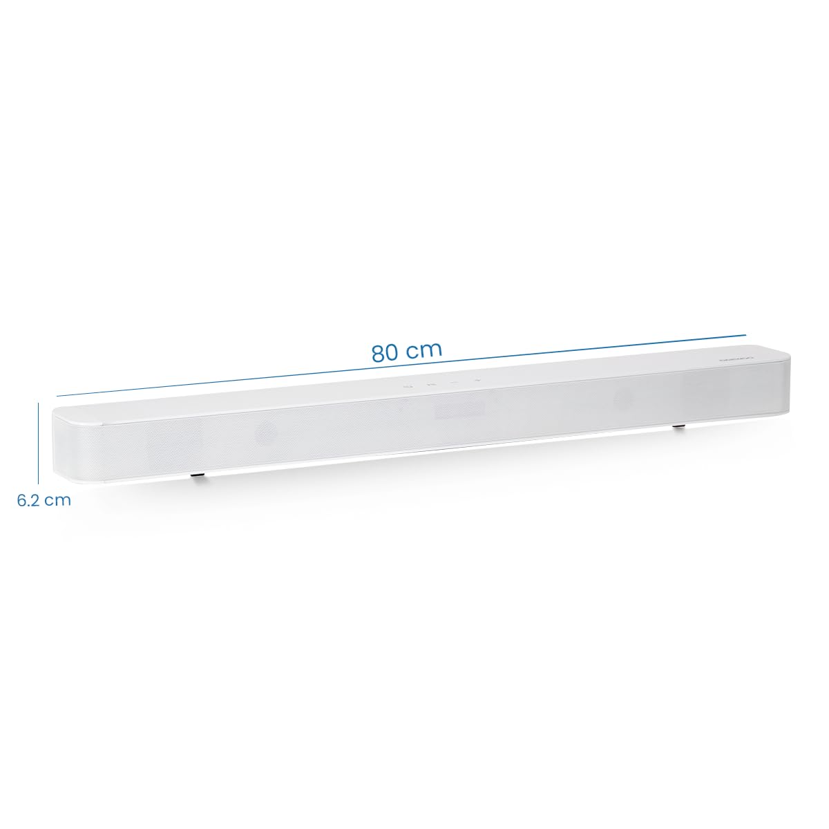 Select Sound Barra de Sonido 32" Soundbeam Bluetooth HDMI Panel Táctil (Blanco)