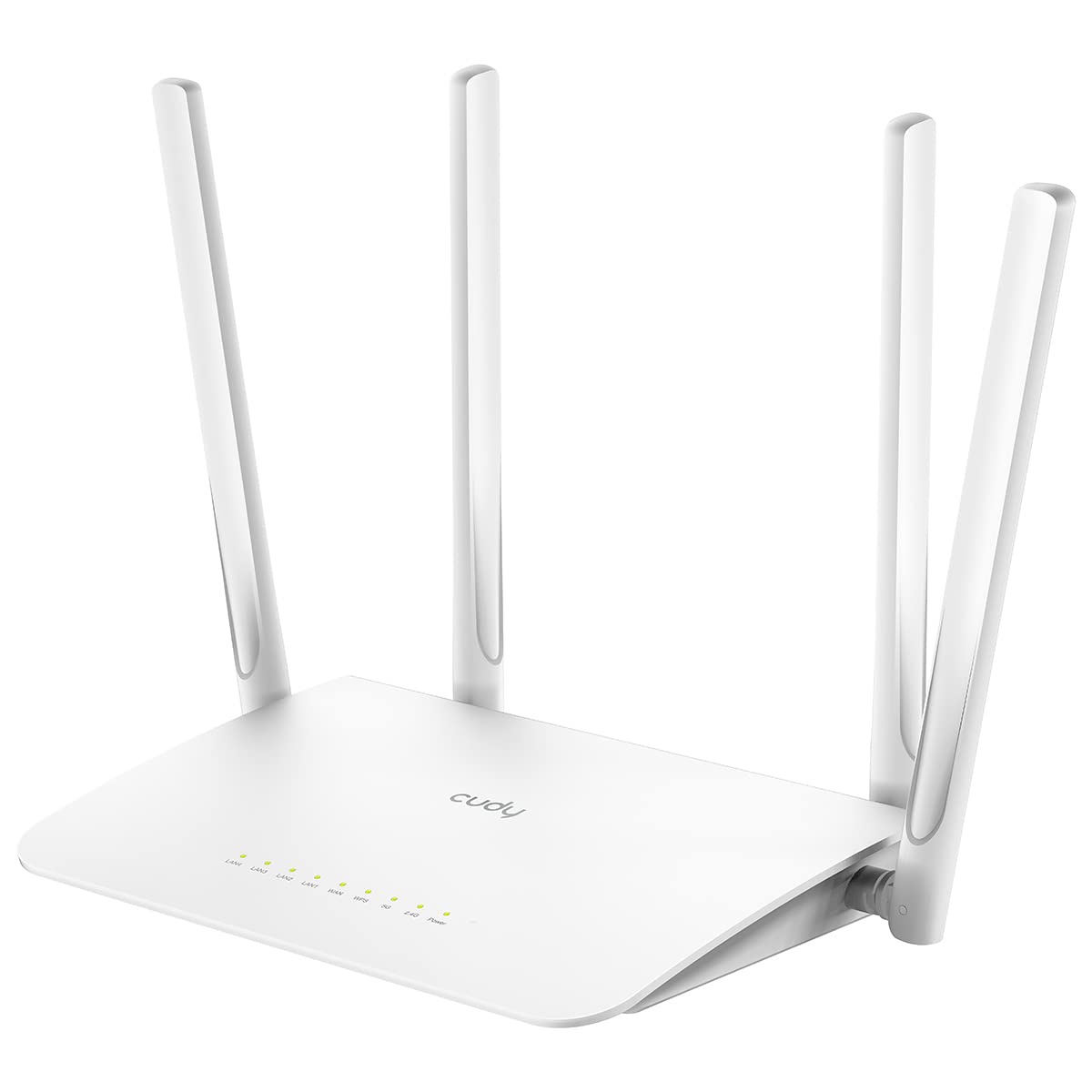 CUDY Ruteador Inalambrico WR1300 Antenas 4, Doble Banda 2,4GHz/5GHz, Wi-Fi 5, Puertos LAN 4, 867 Mbit/s