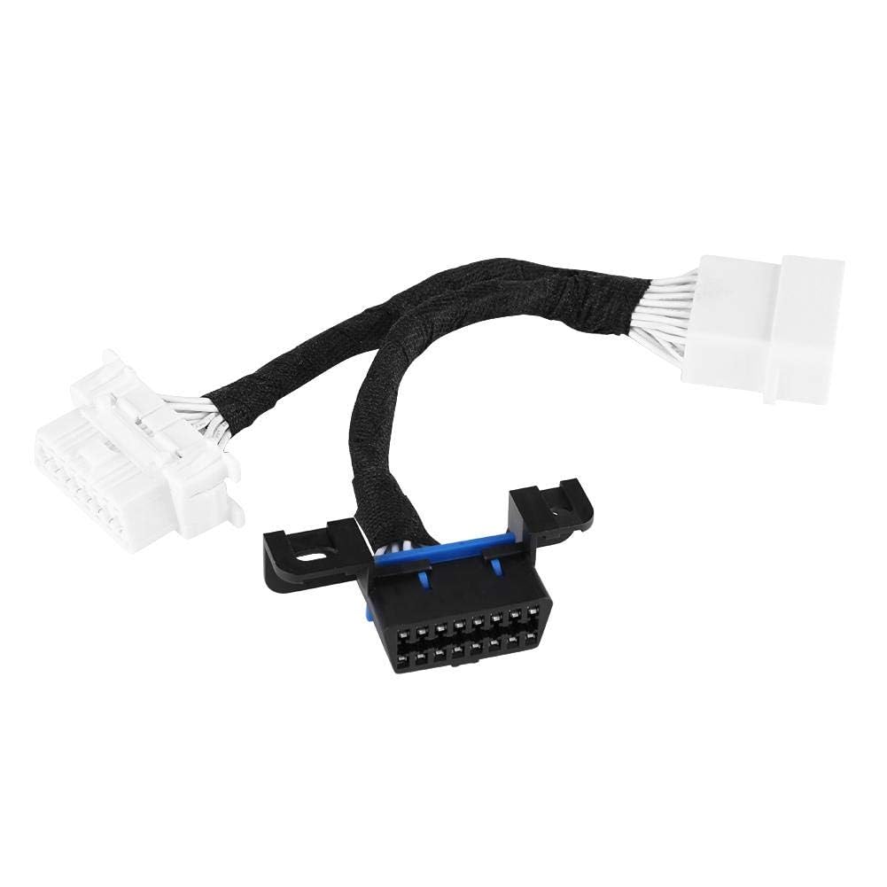 Cable Divisor OBD2 Aramox 16Pin Macho a Doble Hembra Extensor