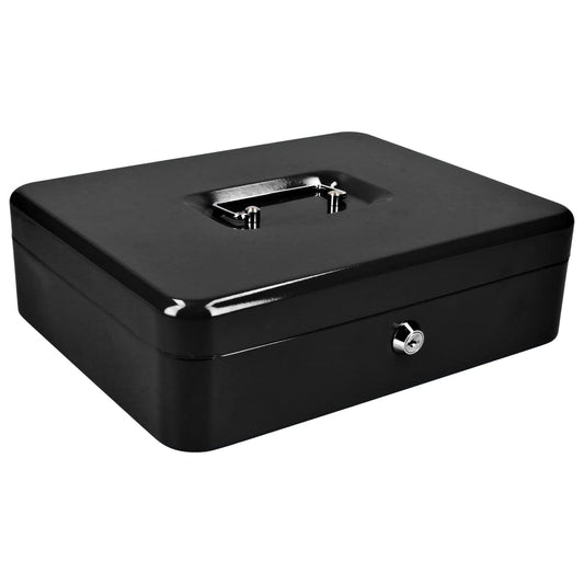 Lock CDI30 Caja metálica para dinero con charola removible 240 mm x 300 mm x 90 mm