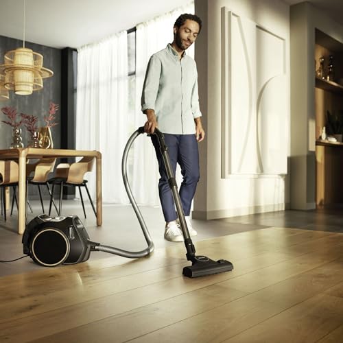 Miele Boost CX1 Aspiradora para Gatos y Perros, compacta, Color Negro obsidiana