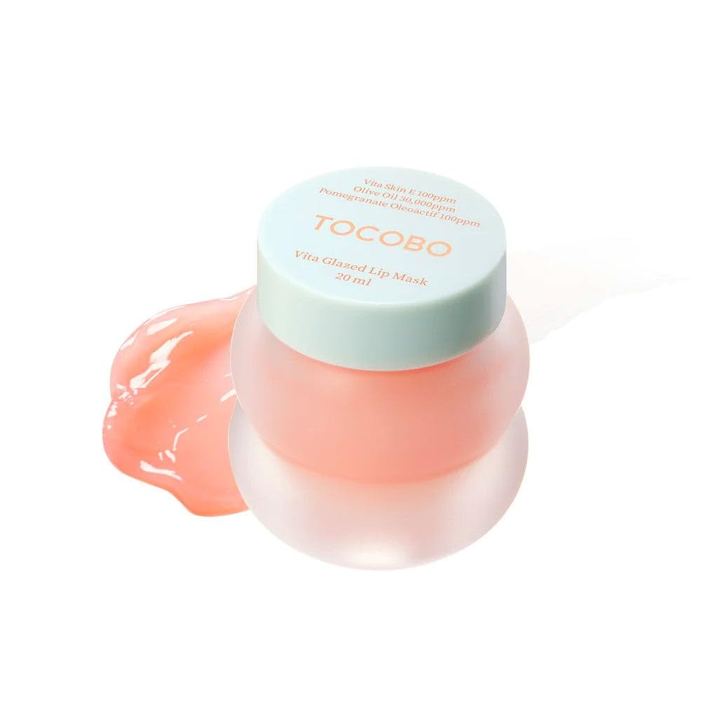 TOCOBO [TOCOBO] Vita Glazed Lip Mask 20ml Cuidado De Labios Nocturno Super Hidratante, Textura Estaltada y Facil De Lavar