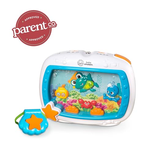 Baby Einstein Sea Dreams Soother Crib Toy with Remote, Lights and Melodies for Newborns and up