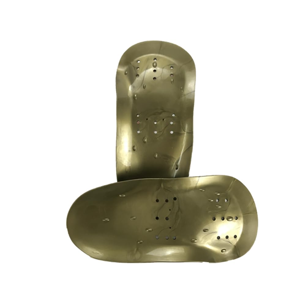 Alivia los pies planos, arco alto, dolor de pies, soportes de arco, fascitis plantar, plantillas de pies planos para hombres y mujeres, soporte resistente, Amarillo, Men 's 5 - 6 | Women 's 6 1/2 - 7