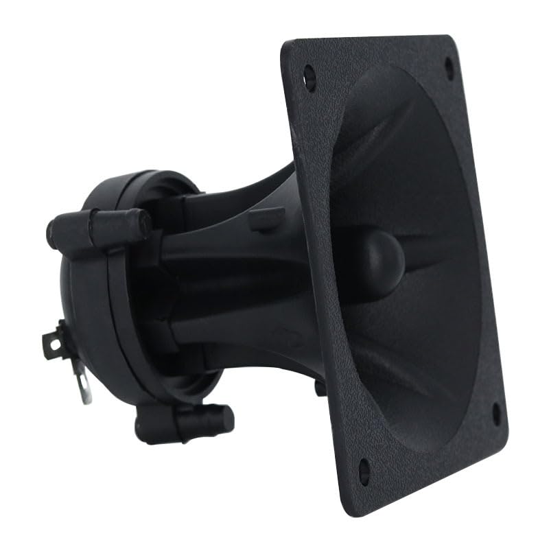 CCeCCe - Juego de 2 altavoces de altavoz cuadrado de 3.25 x 3.25 pulgadas, repuesto de elemento de bocina piezoeléctrica para DJ, bocina, zumbador agudos con tornillos para audio del coche, altavoces del hogar, caja de sonido