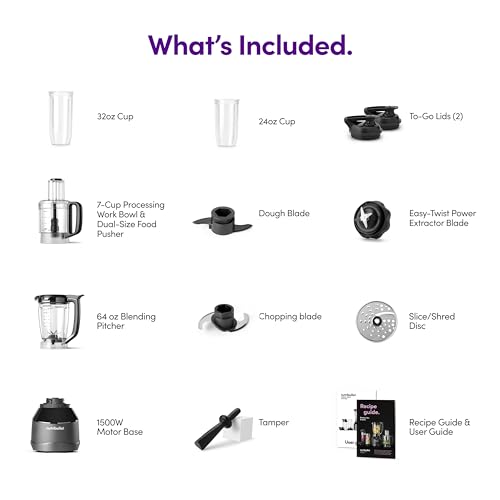 Nutribullet Triple Prep System NBKS50100, Negro